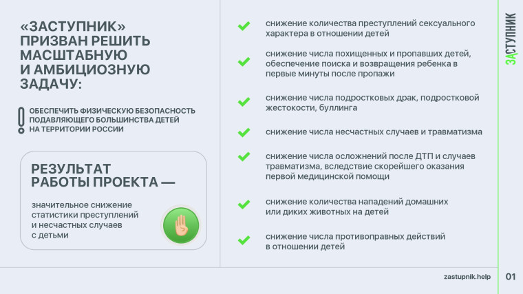 Социальный проект "Заступник".
